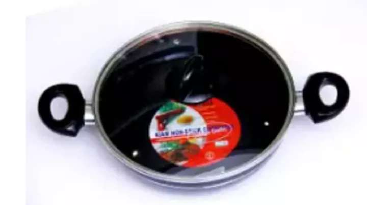 Kiam Non-Stick 30 CM Karai With Glass Lid