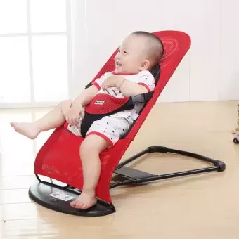 Baby Rocking Bouncer Balance Soft red color