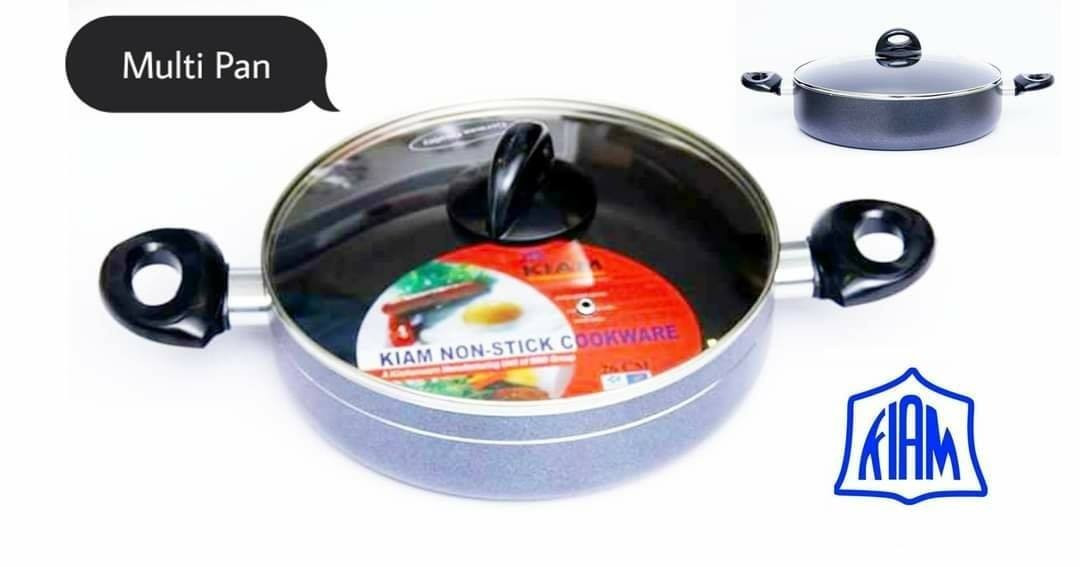 Kiam Classic Non-stick original Multipan 34 cm with Glass Lid